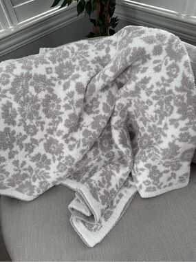 Barefoot Dreams New floral throw blanket